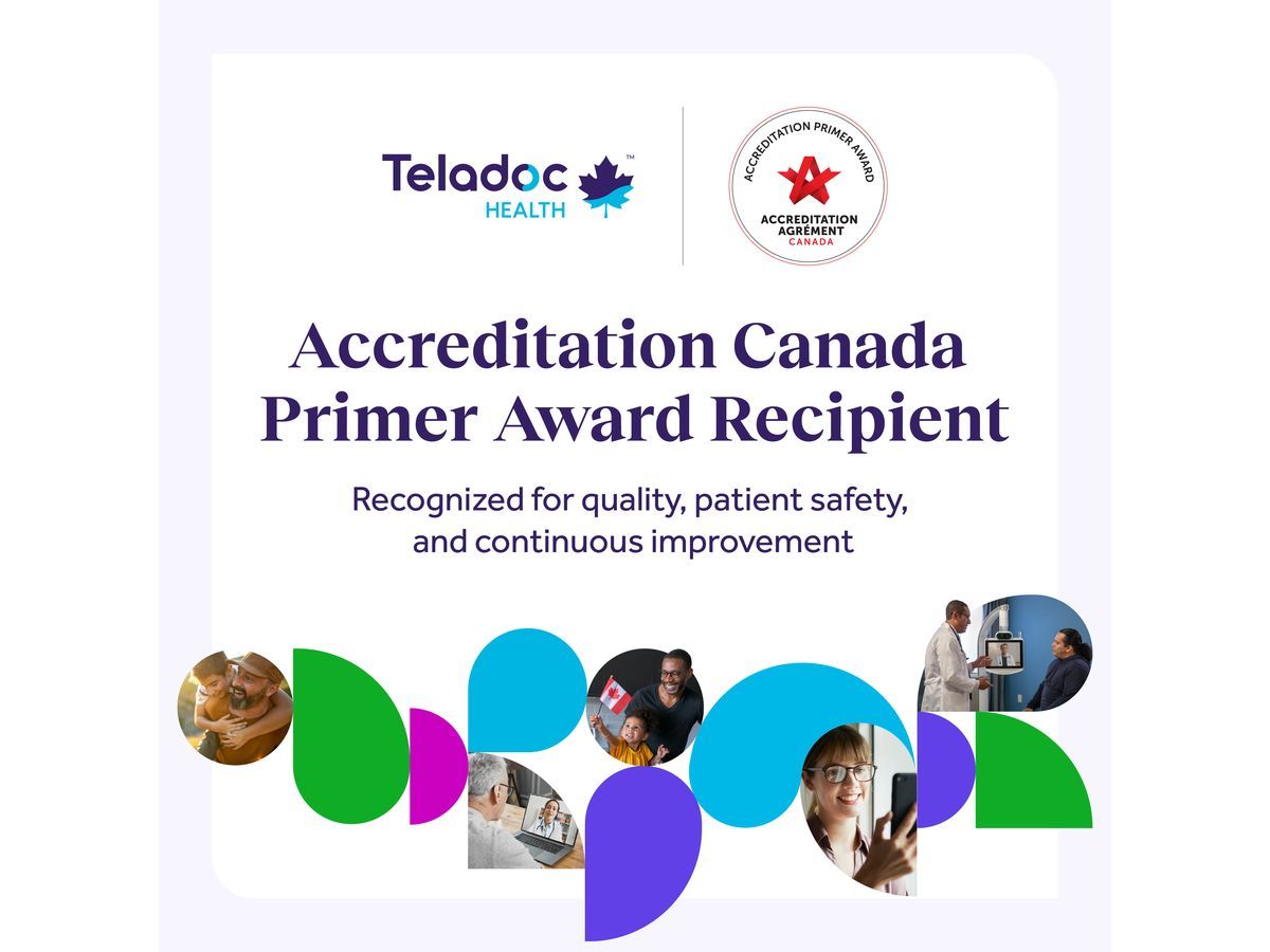 Teladoc Health Canada Secures Primer Award, Elevating Virtual and Hybrid Care Quality Across Canada