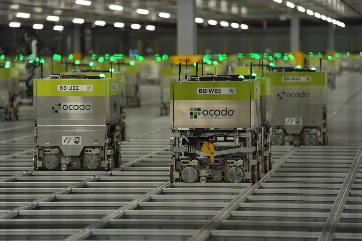 Ocado Shares Rise on New Large European Automated Fulfilment Centre Deal, Boosting Automation Offerings