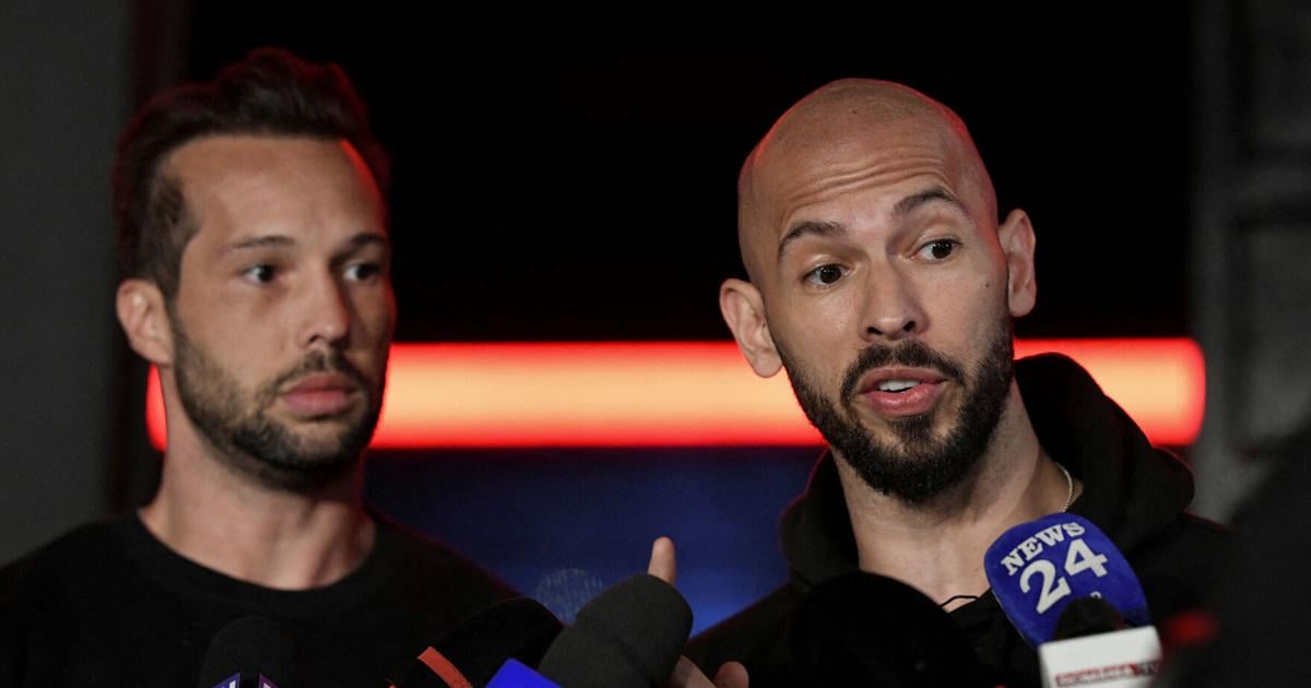 US Marshals arrest social media stars Andrew and Tristan Tate; UK seeks extradition on serious charges.