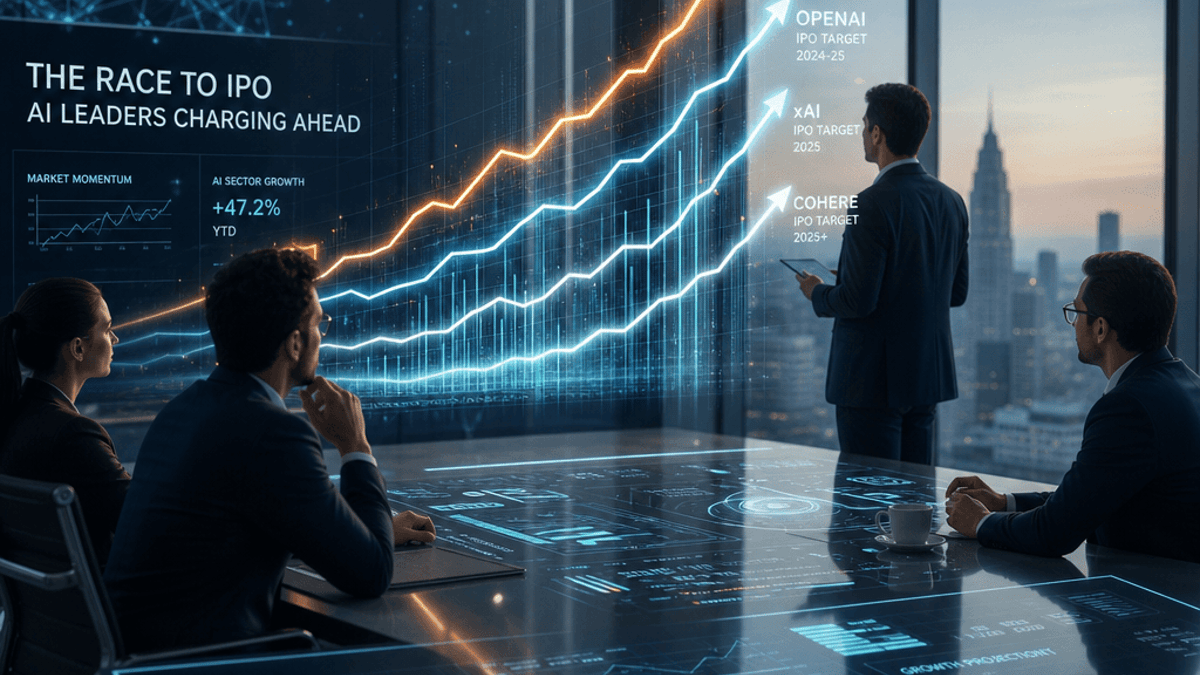 Anthropic ramps up IPO preparations with global investor meetings, targeting potential October listing.