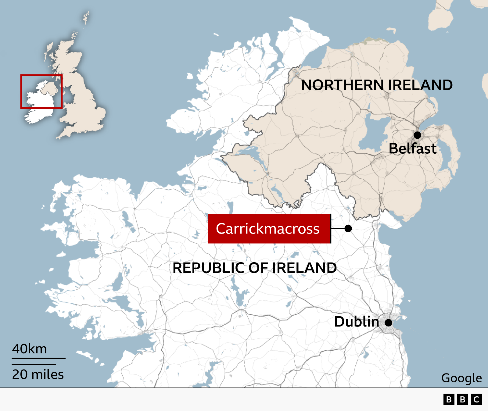 Law Student Charged After Viable Explosives Intercepted Near Northern Ireland Border.
