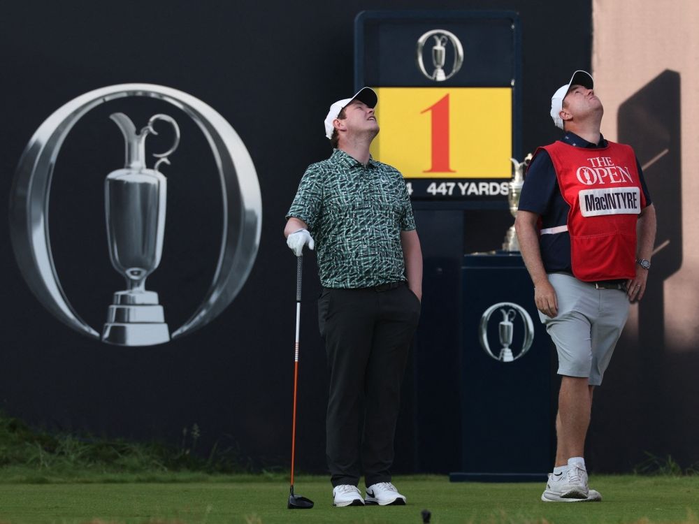 Robert MacIntyre's Drone Feud Reignites at Open Championship Despite Strong Three-Under 67