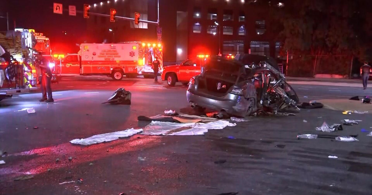 Teenager killed, five hospitalized in single-vehicle crash on South Philadelphia's Columbus Boulevard