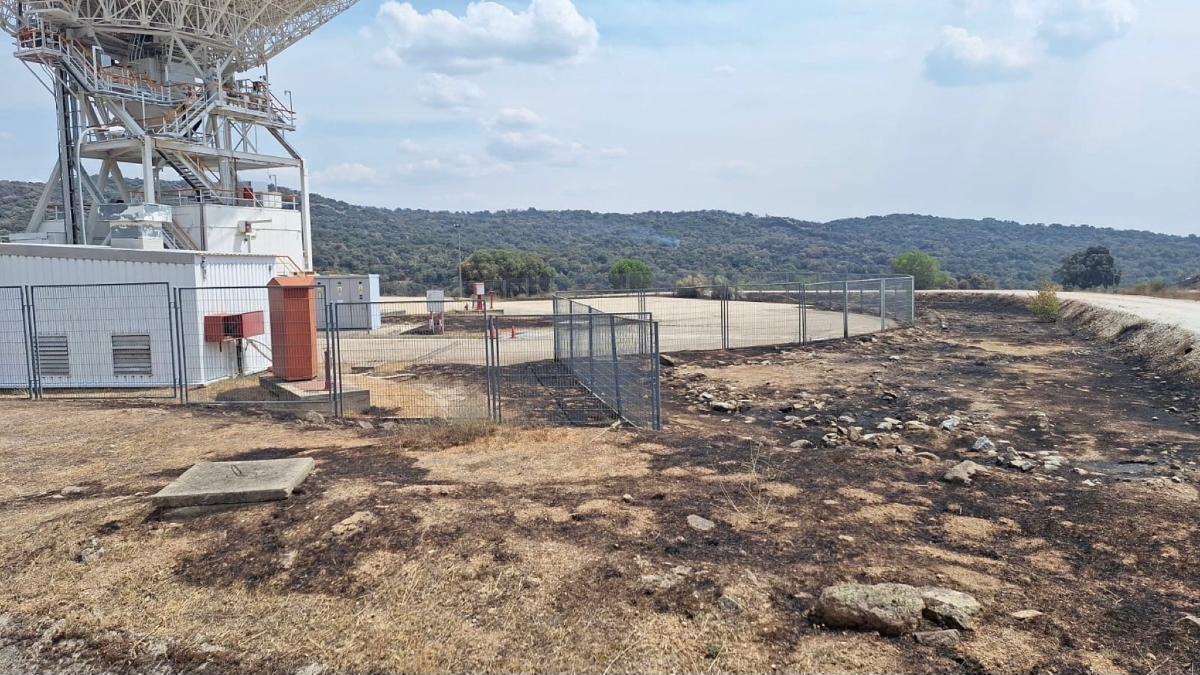 First Inspections Confirm NASA's Robledo Antennas Undamaged After Fire