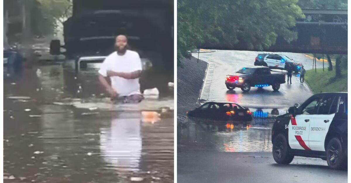 Torrential Storms Unleash Widespread Flooding, Trigger Rescues Across New York and New Jersey