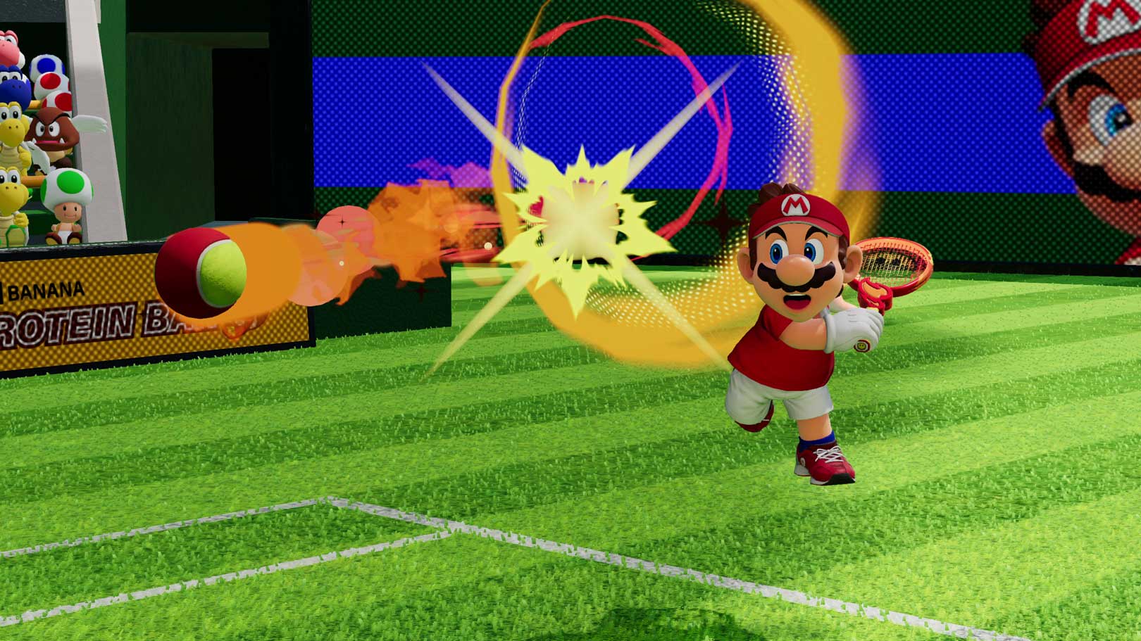 Nintendo's Mario Tennis Fever for Switch 2 Adds Galaxy Court, Black Hole Racket