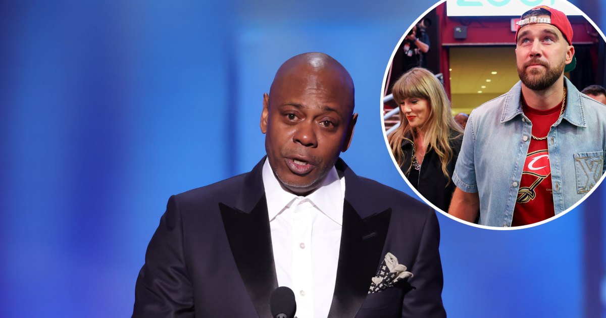Dave Chappelle Teases Travis Kelce Over Star-Studded Taylor Swift Wedding Guest List