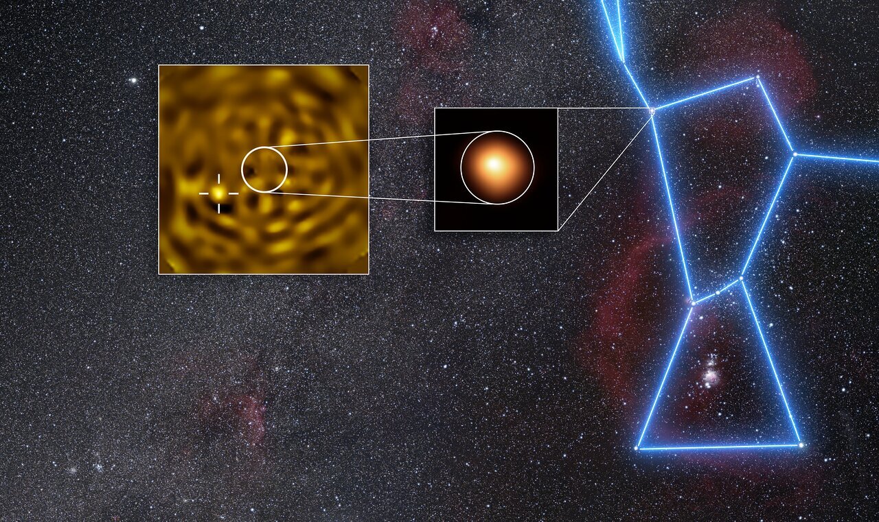 Clearest Images Confirm Betelgeuse Companion Siwarha, Explaining Star's Variability