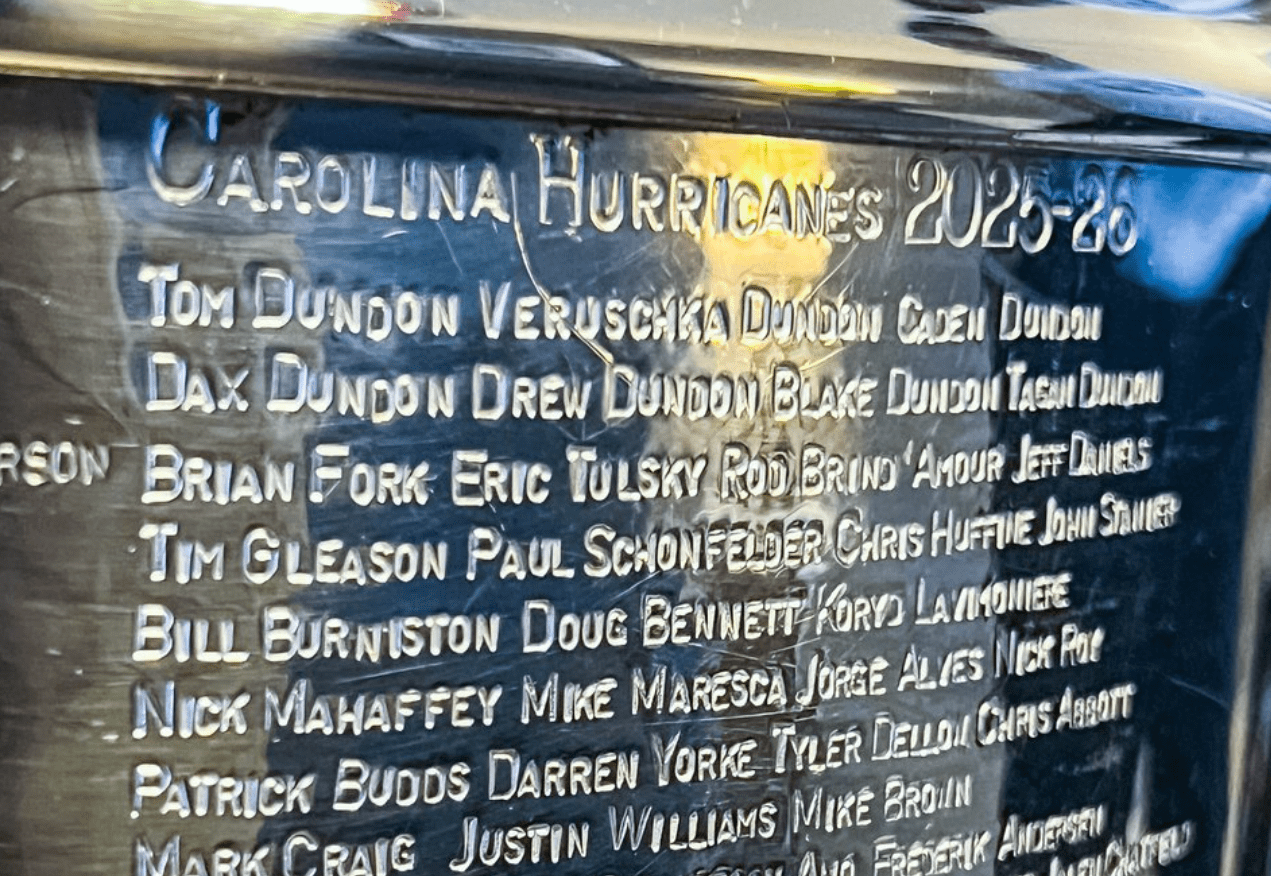 Carolina Hurricanes owner ignites Stanley Cup engraving debate by including entire family.
