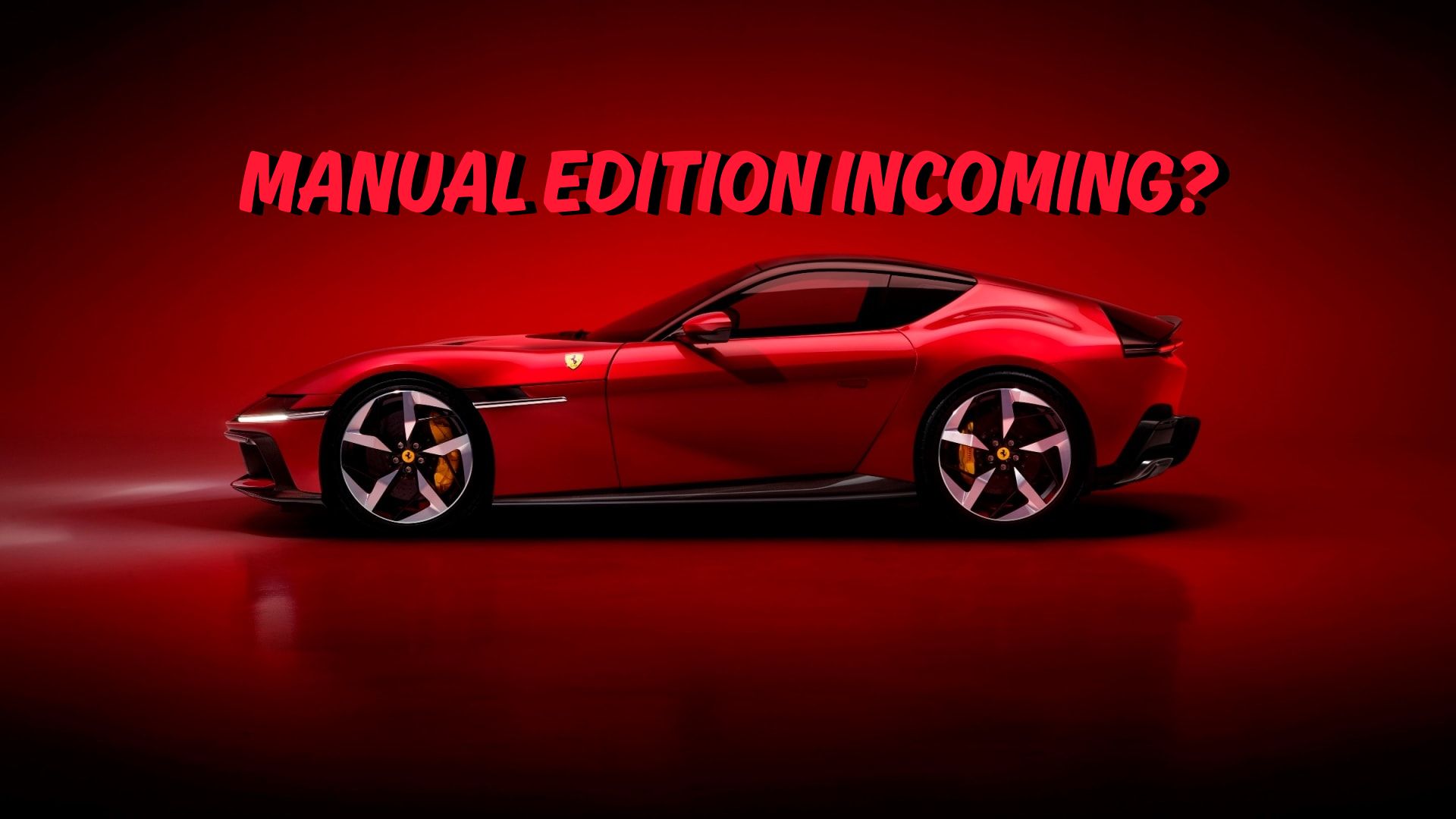 Ferrari answers purist demand with 12Cilindri Manuale, offering simulated stick shift experience.