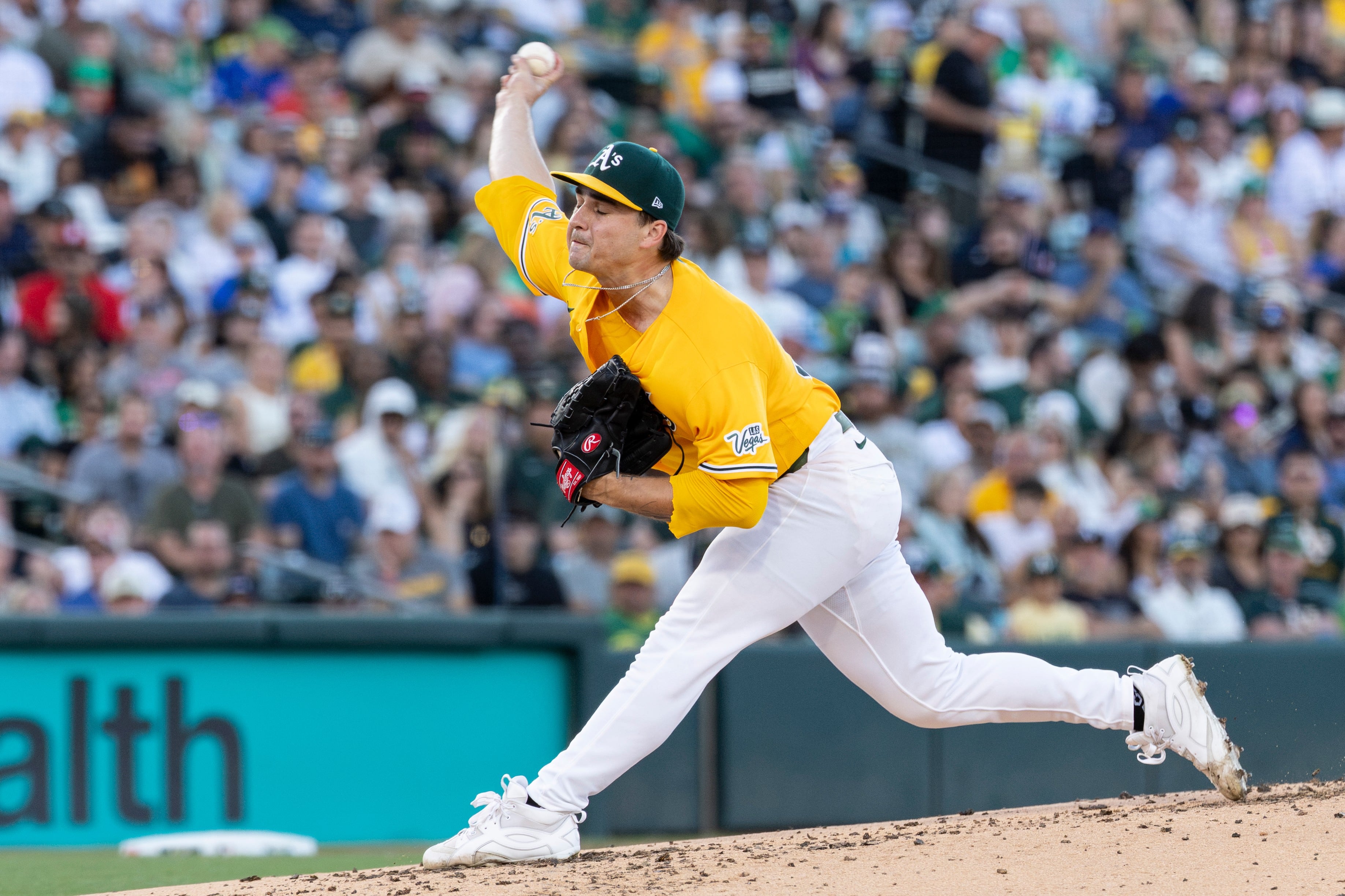 Athletics' J.T. Ginn No-Hits Nationals Through Six Innings, Eyeing First Career Complete Game