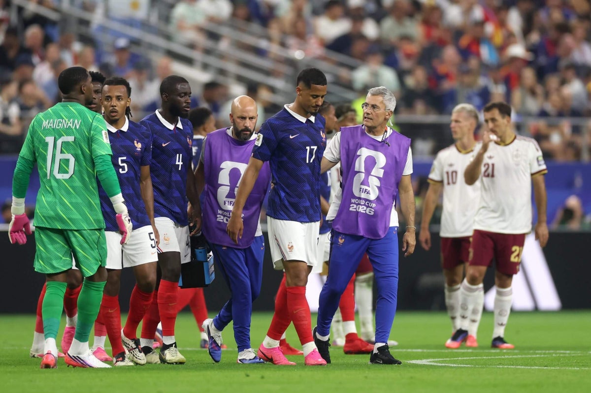 Arsenal's William Saliba Limps Off World Cup Semi-Final with Injury, Raising Club Concerns