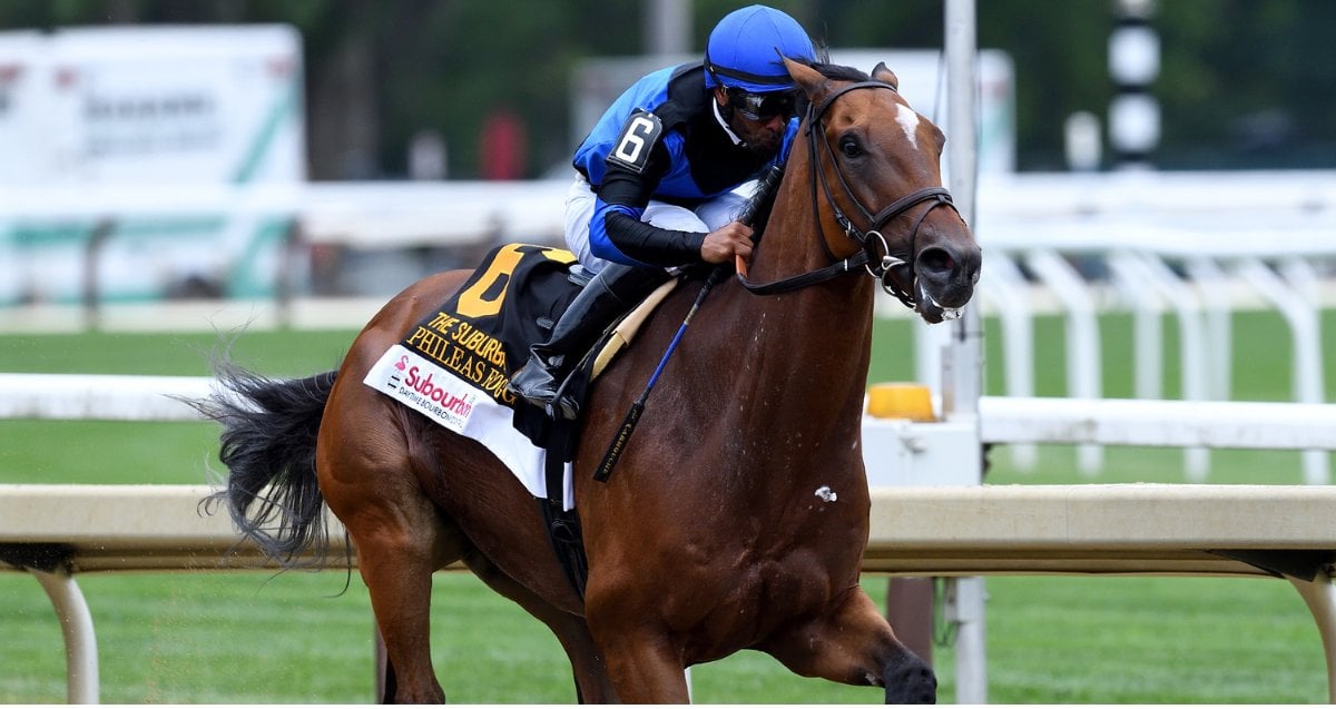 Phileas Fogg Dominates Suburban Stakes at Saratoga, Defending Title Wire-to-Wire