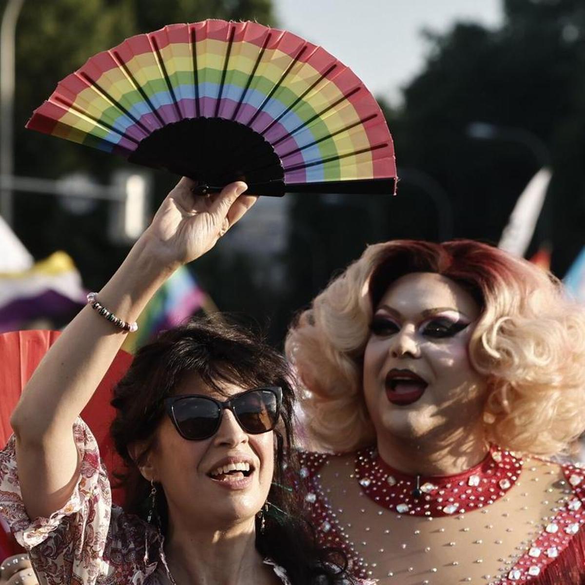Thousands Rally for LGTBIQ+ Pride in Madrid Amidst Political Accusations