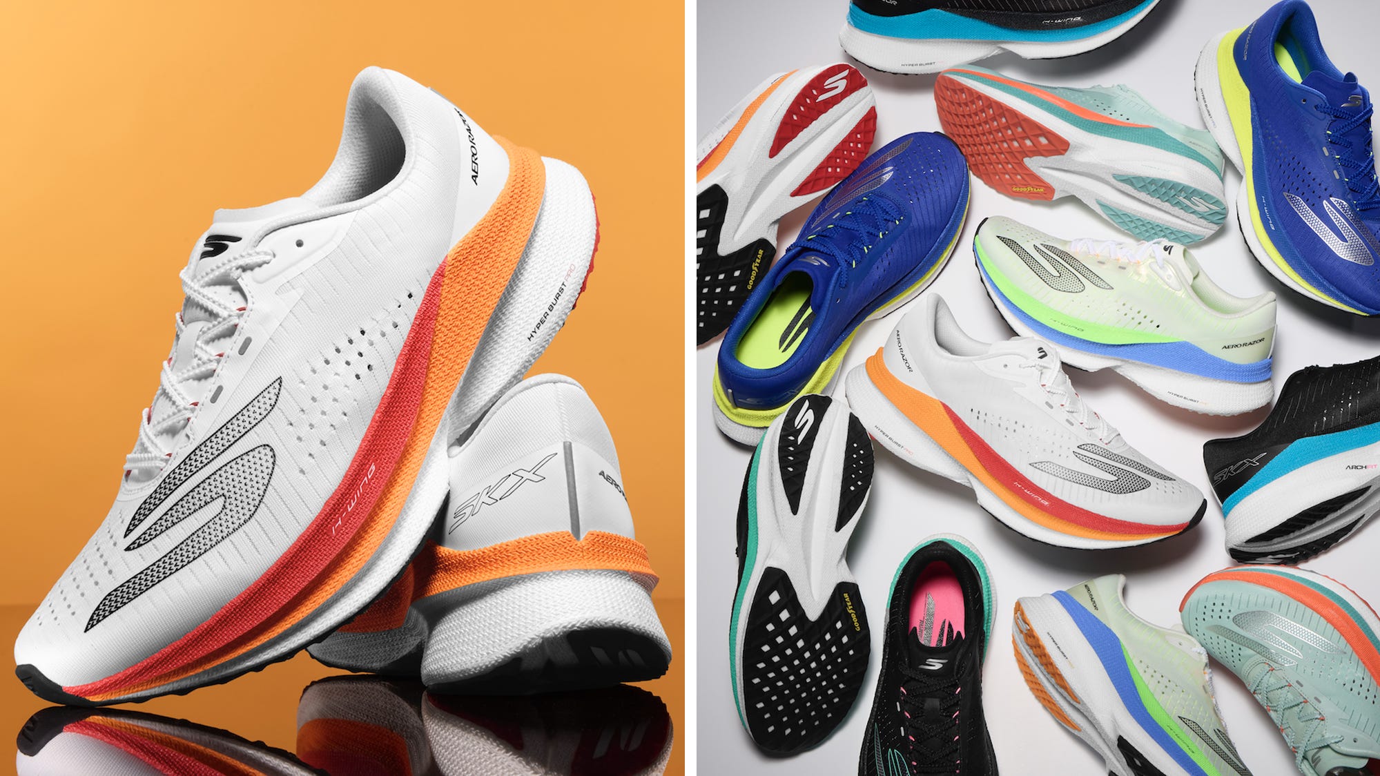 Skechers Aero Series Running Shoes Boost Summer Training Performance and Comfort