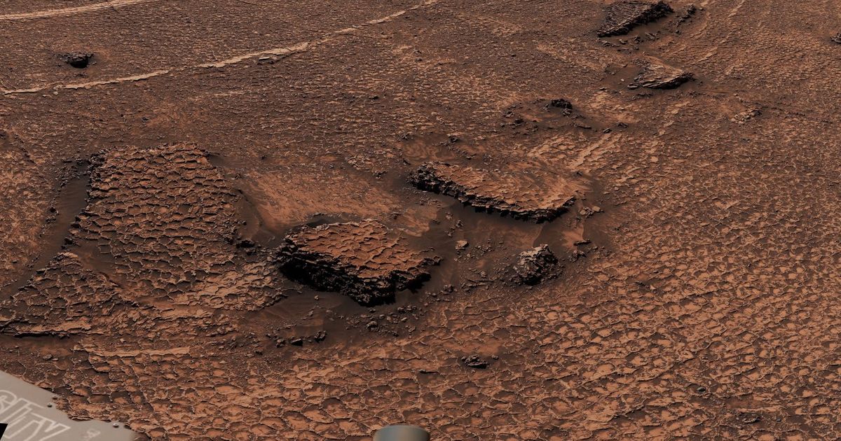 Curiosity Rover Documents Expansive Honeycomb Polygons, Revealing Mars' Ancient Past