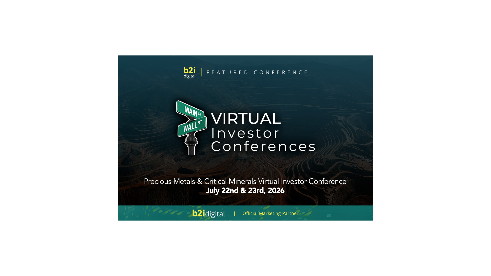 Precious Metals & Critical Minerals Investor Conference Presentations Now Accessible On-Demand for 90 Days