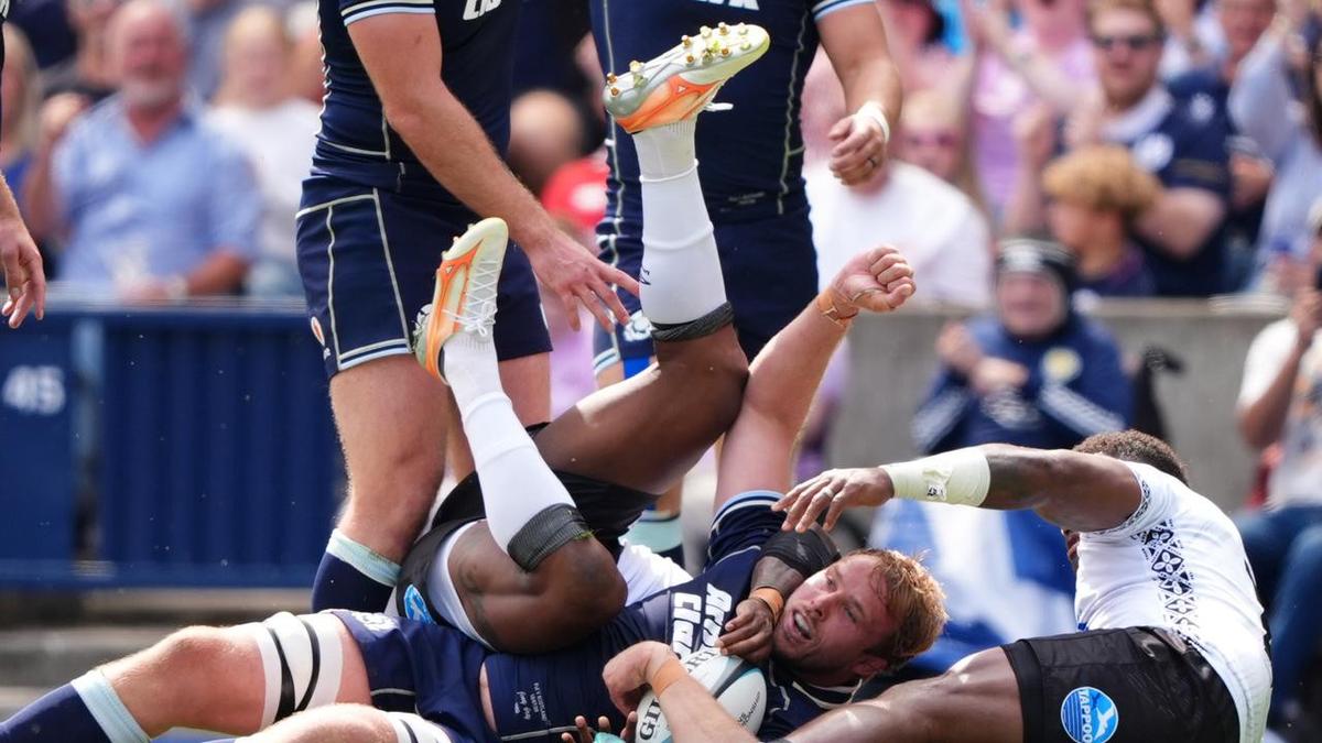 Scotland stages dramatic second-half comeback, defeating Fiji 33-17 in the Nations Championship