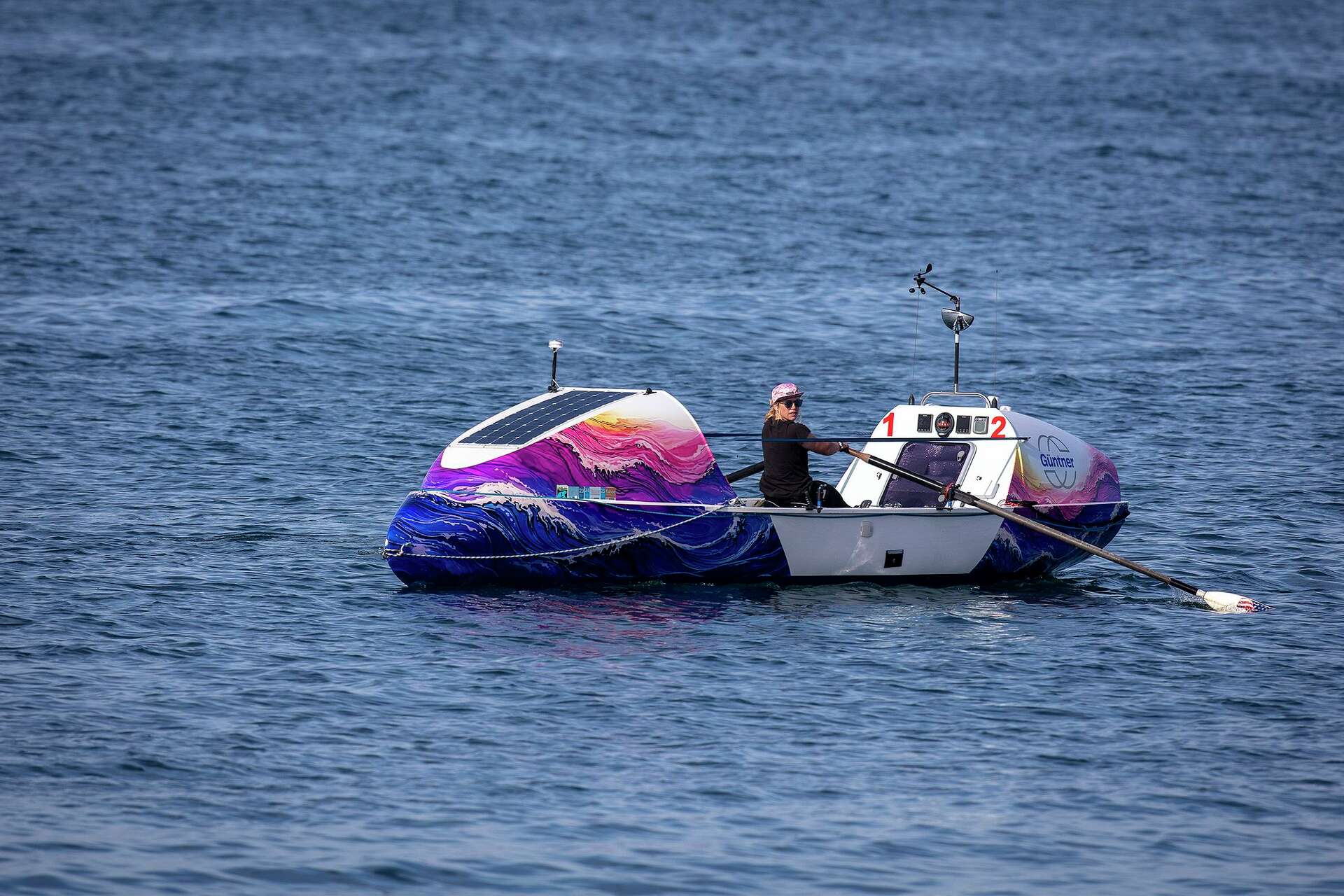 American Rower Kelsey Pfendler Completes Historic Solo Pacific Journey, Breaking Multiple Records