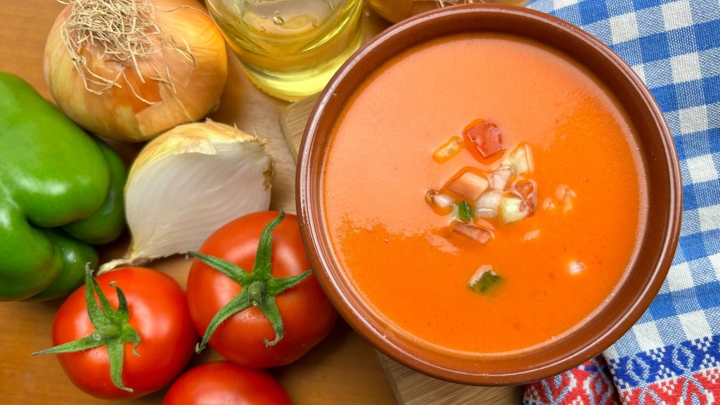 Beat the Summer Heat with Gazpacho, Andalusia's Chilled Tomato Soup