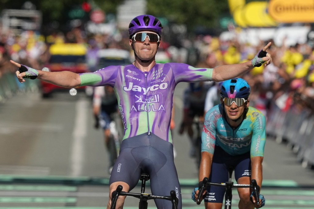 Schmid Claims Maiden Tour Stage Win; Pidcock Climbs to Fourth Overall