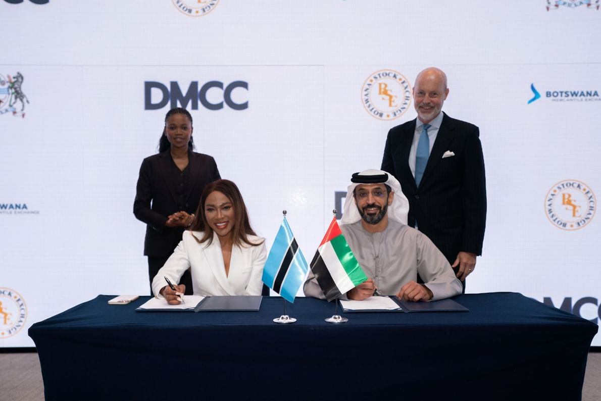 DMCC and Botswana Partner to Establish Africa's First Dubai-Gaborone Commodity Trading Corridor