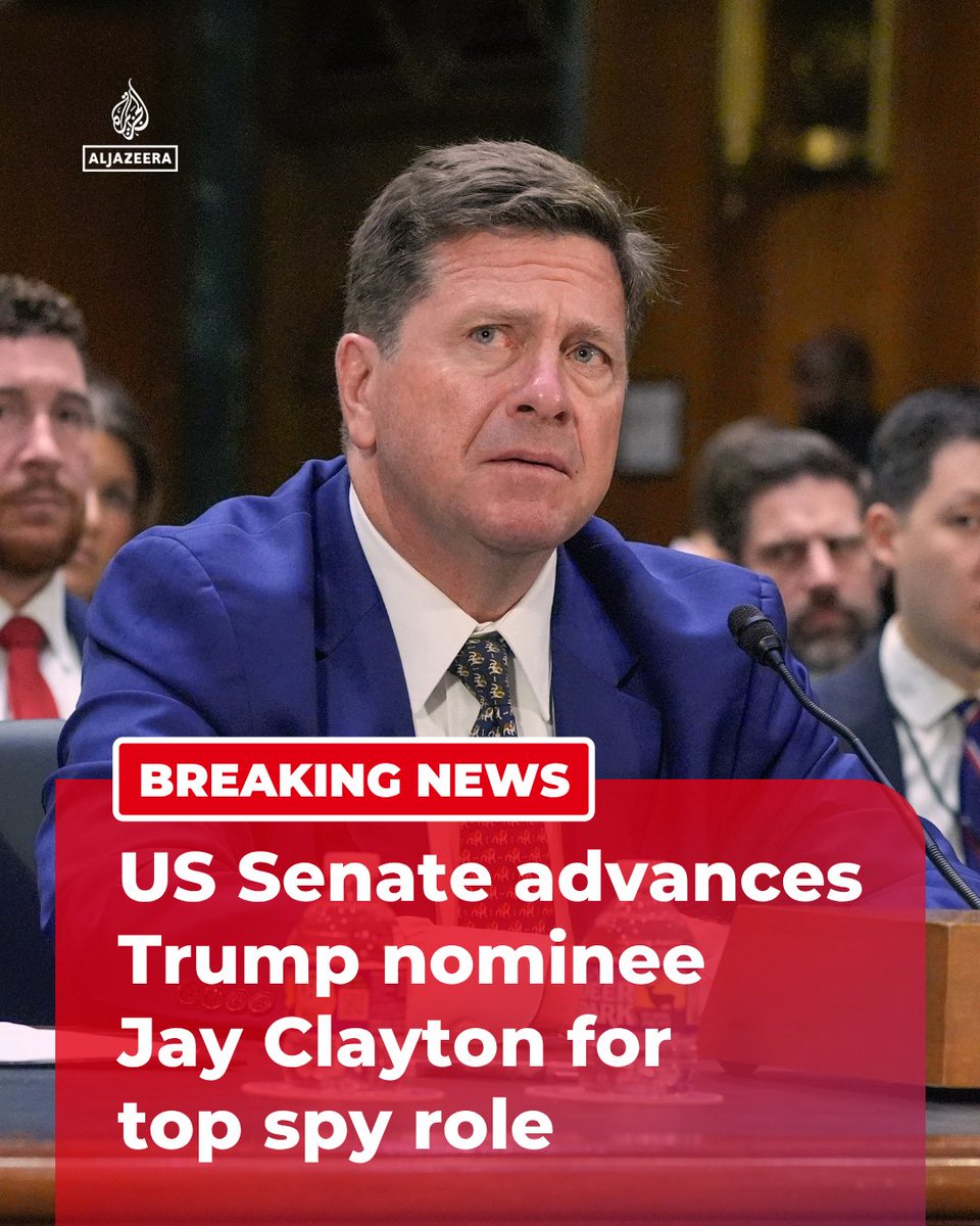 US Senate Confirms Jay Clayton as Top Spy Despite Democratic Opposition and Past Controversies