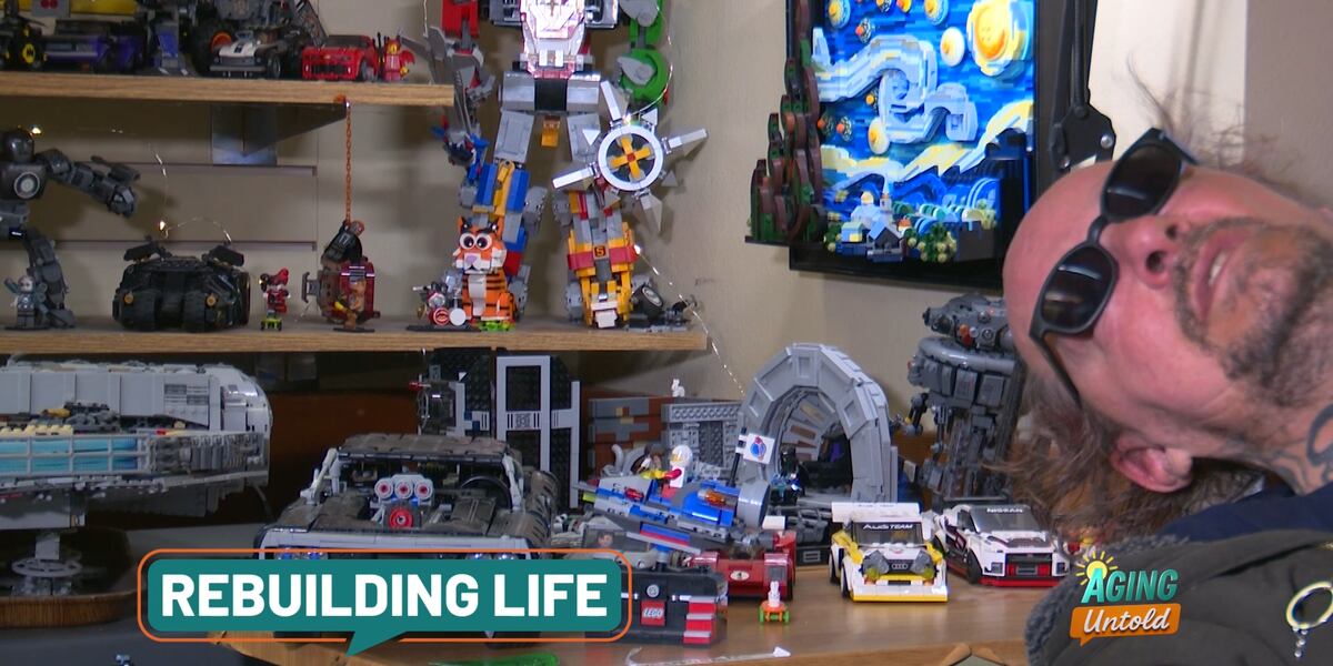 Mingo Graham, Paralyzed After Crash, Builds Lego Masterpieces Using Finger, Thumb, And Mouth For Peace.