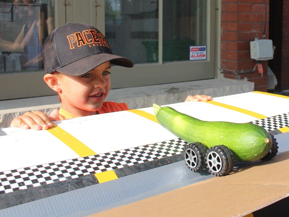 Petrolia Farmers Market Hosts Third Annual Veggie Race, Encouraging Community Fun and Creativity