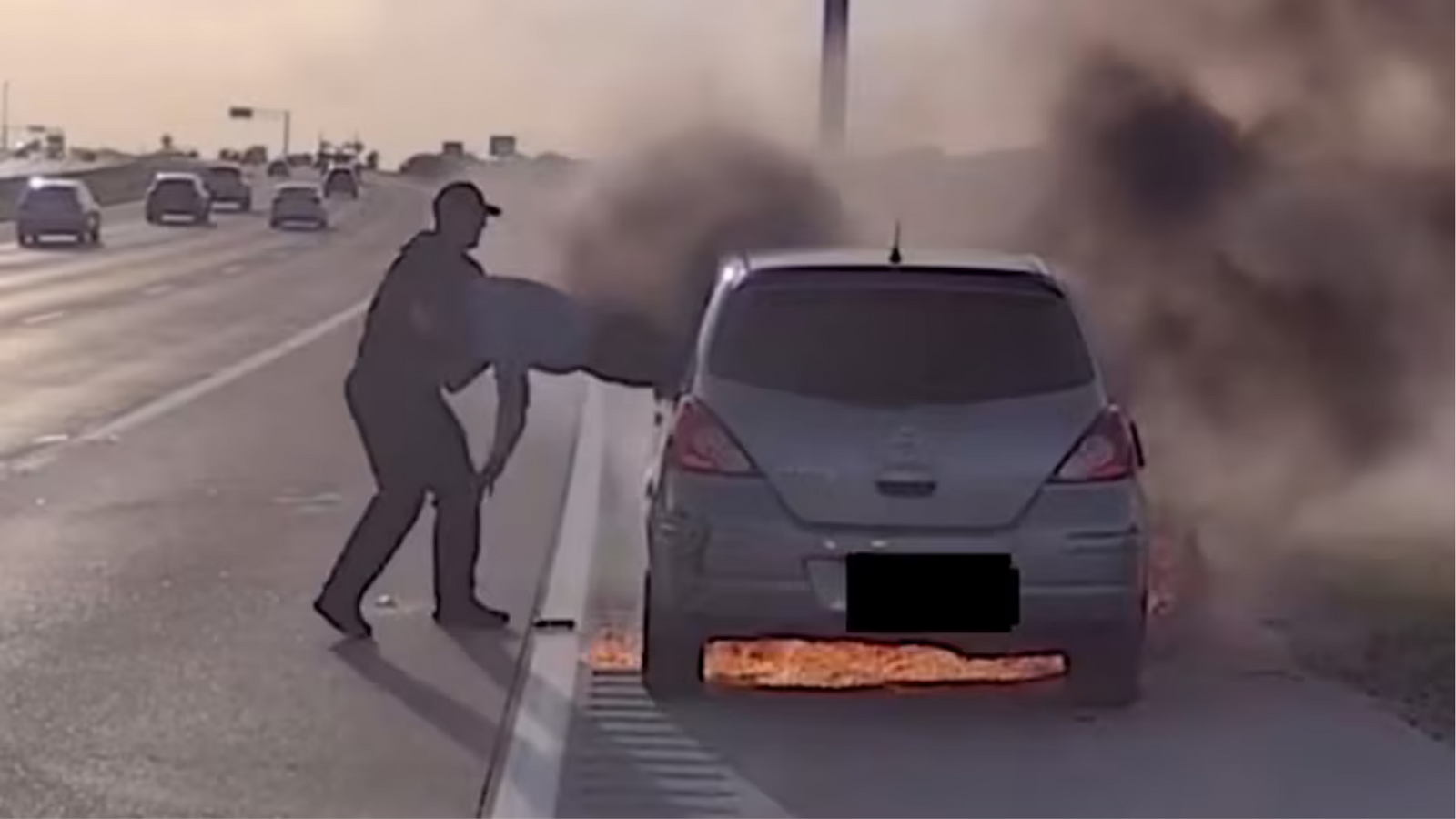 Southlake Officer Rescues Driver from Burning Car by Breaking Window, Receives Meritorious Award