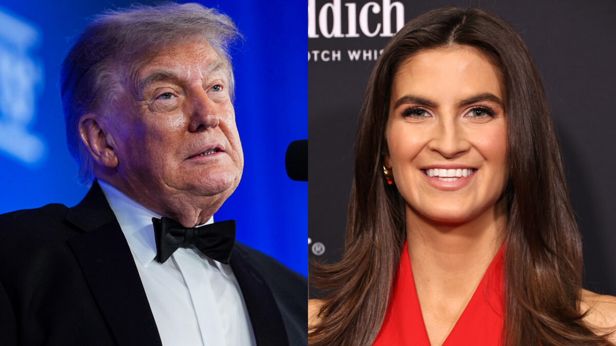 President Trump Attacks CNN's Kaitlan Collins, Calling Her Award 'Fake News' at WHCD