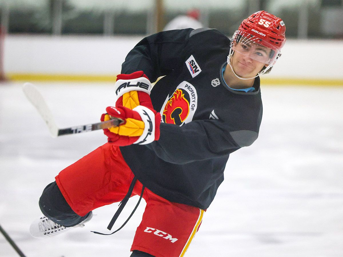 Carson Carels Embarks on NCAA Journey to Develop Long NHL Career with Calgary Flames