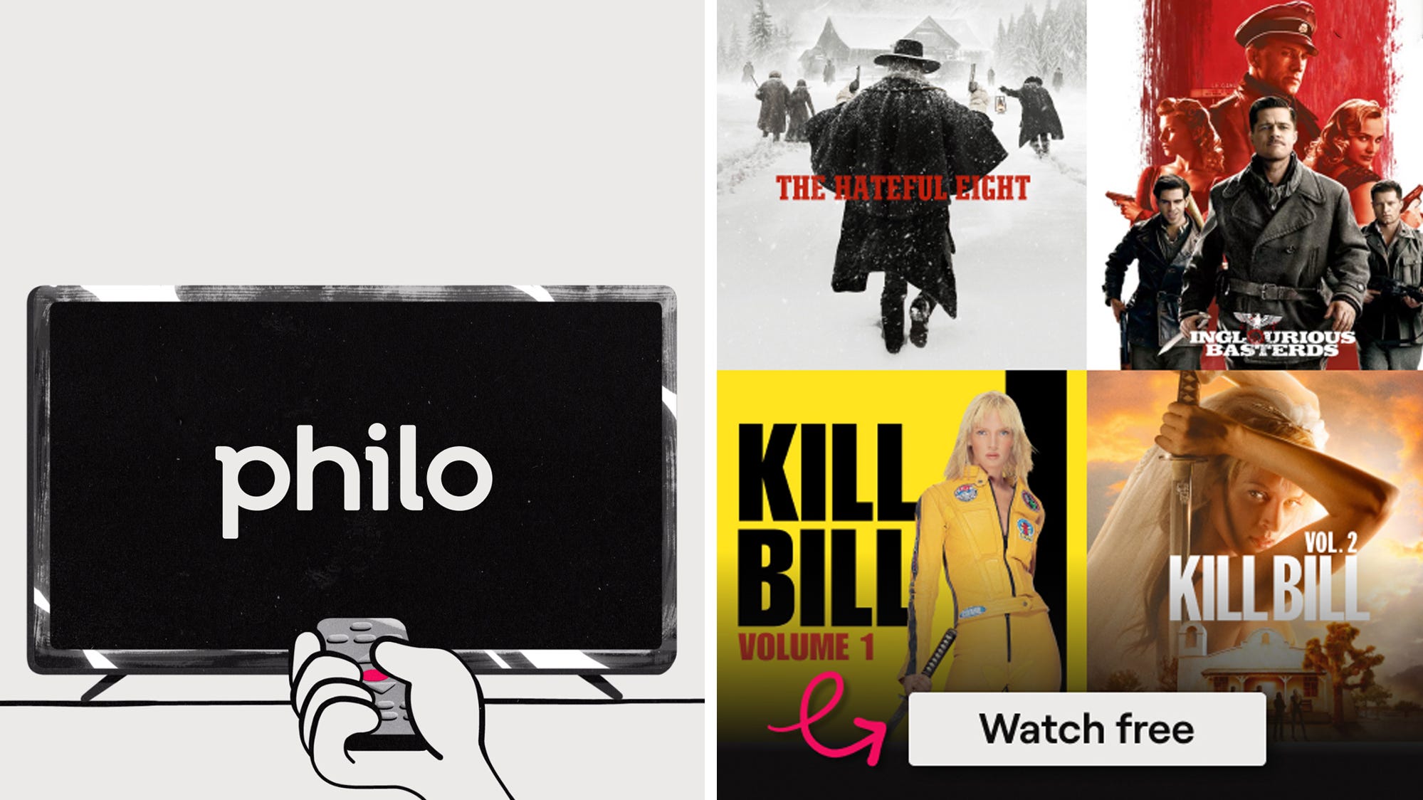 Philo Offers Four Iconic Tarantino Films Free This July With No Sign-Up Required