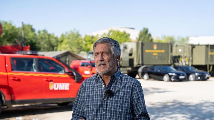 Marlaska: Weather Hinders Efforts to Contain Fires in Madrid, Ávila, and Toledo