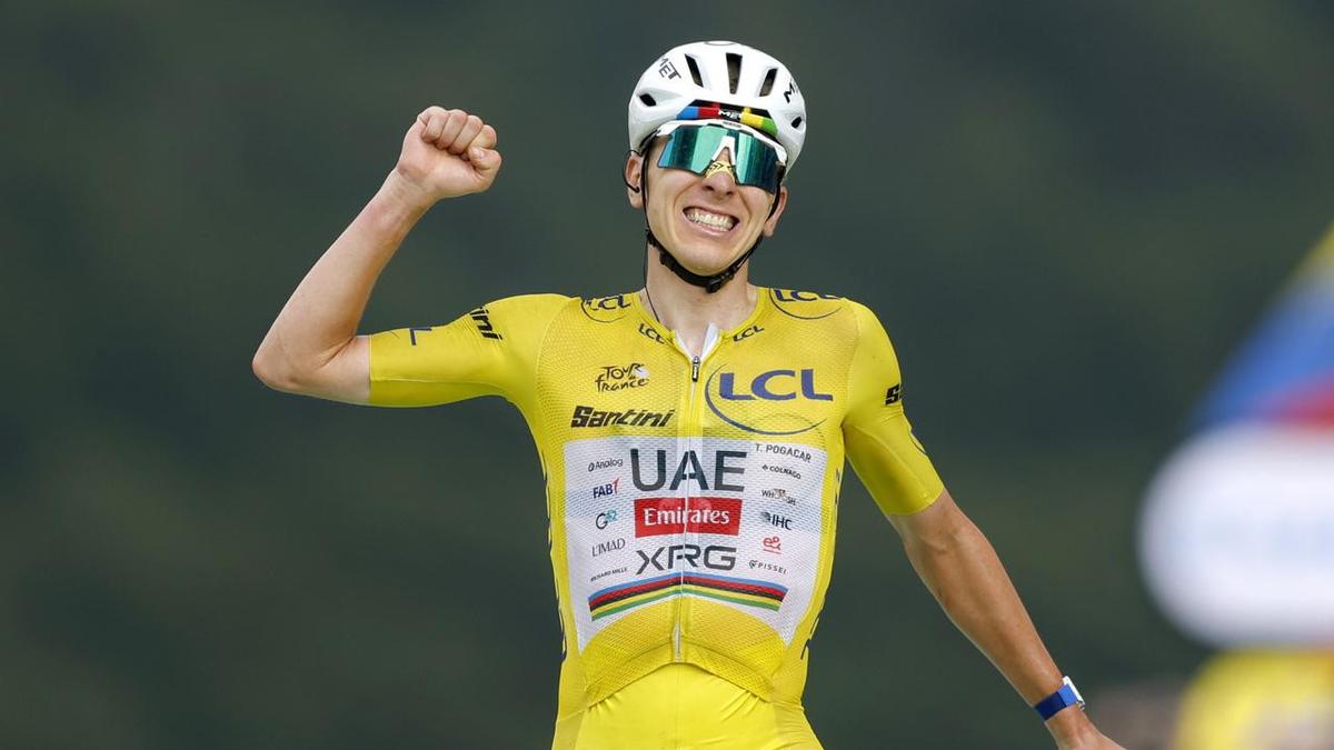 Tadej Pogacar Wins Challenging Stage 14, Widening Tour de France Lead to Over Four Minutes