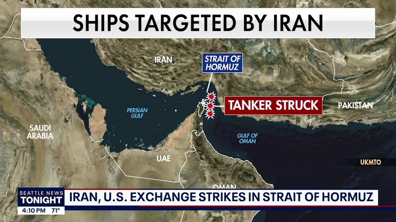 US and Iran Exchange Strikes for Sixth Night Amid Escalating Strait of Hormuz Conflict