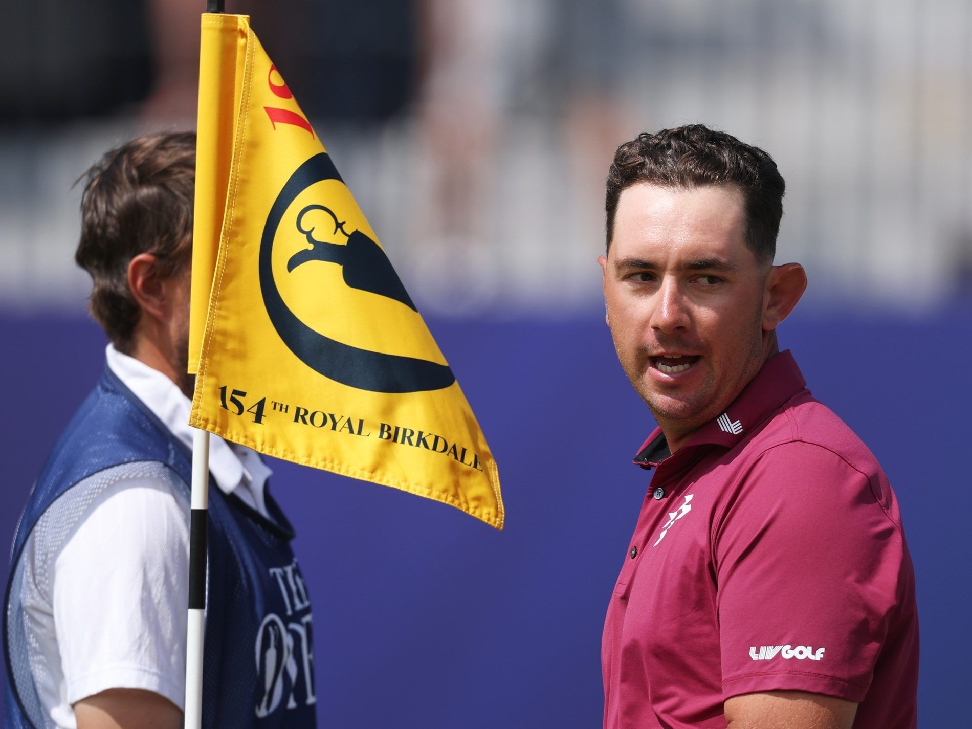 Colin Montgomerie attributes Lucas Herbert's missed historic putt to nerves, not a misread.