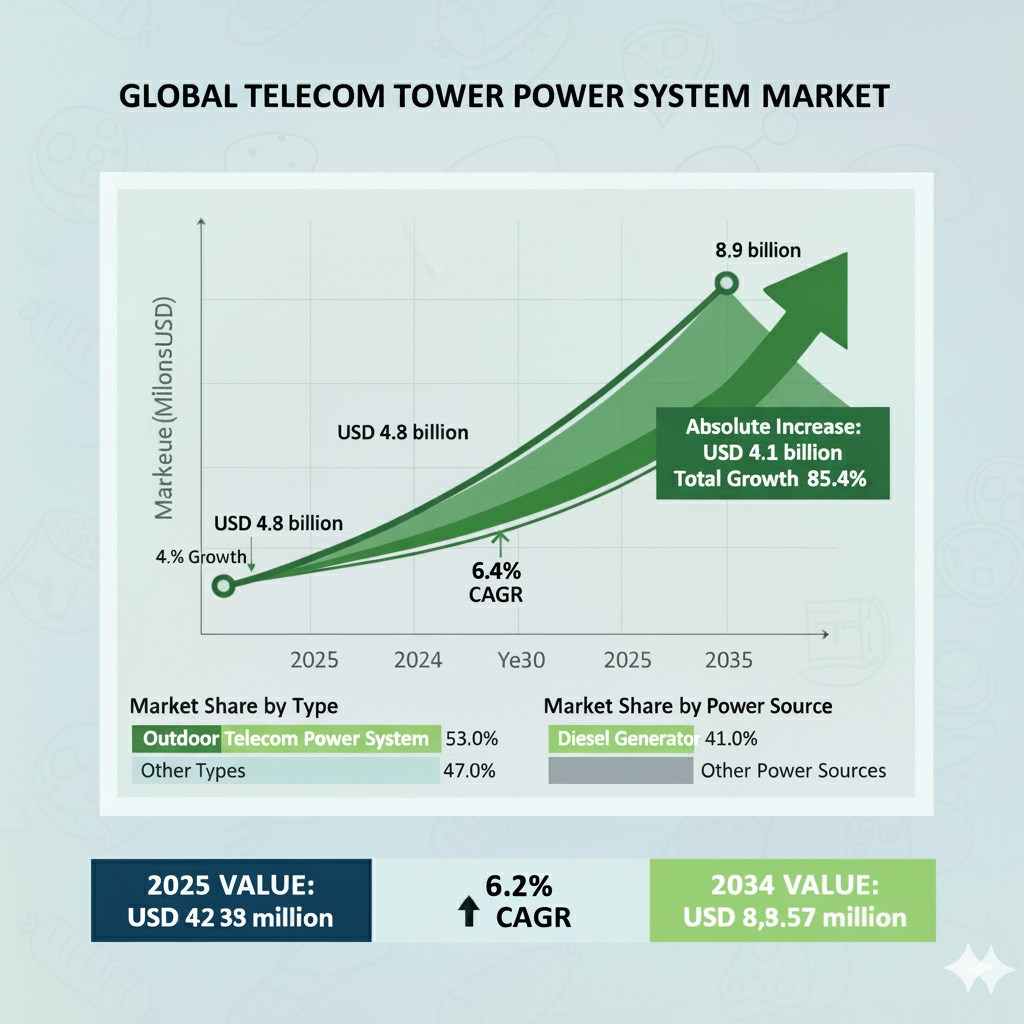Radio Masts and Towers Market Predicted to Hit $8.20 Billion by 2033, Boosted by 5G