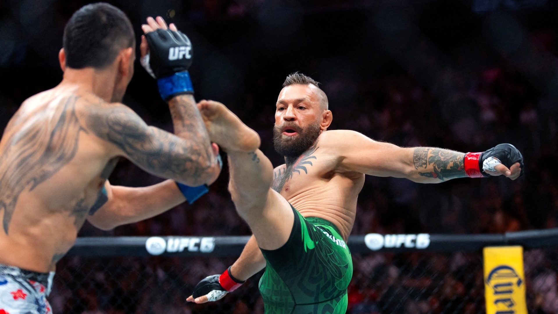 UFC 329 McGregor-Holloway Fight Draws Record 15.9 Million Viewers for Paramount+