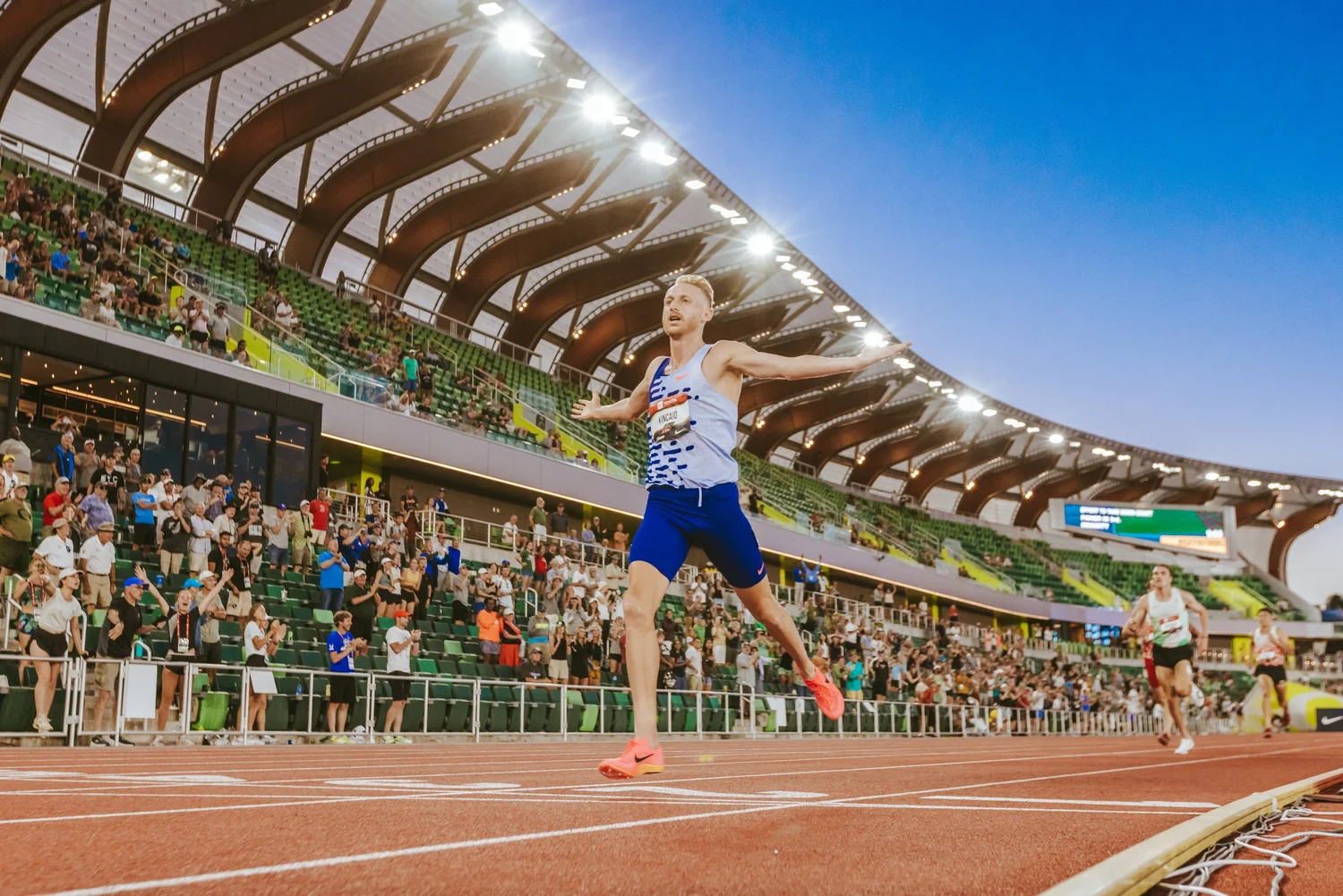 Kincaid Secures Third 10,000-Meter Crown; Vaught, Winkler, Grimes Also Triumph at USATF Championships