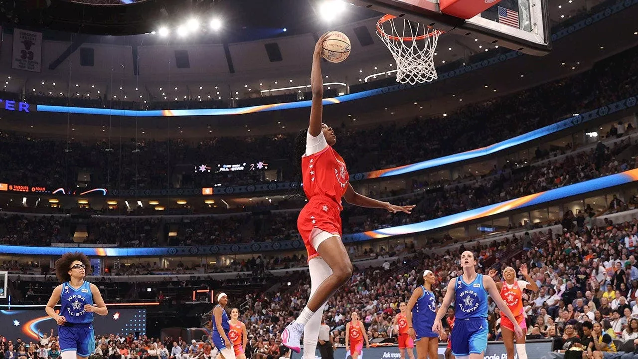 Dominique Malonga Becomes Youngest Player to Dunk, Record Double-Double in WNBA All-Star History