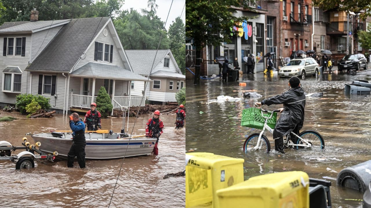 Extreme Rainfall Inundates Eastern New York, Causing Severe Flooding and Widespread Disruptions