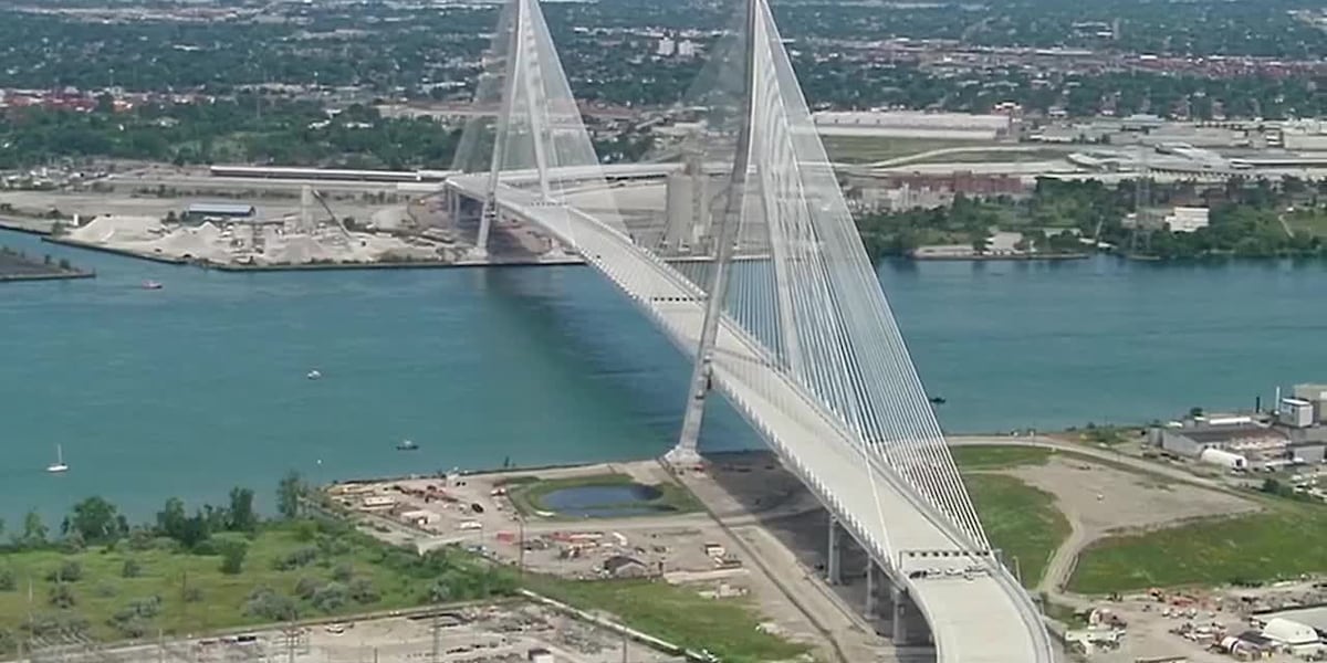 Gordie Howe International Bridge Officially Opens Monday, Connecting US I-75 and Canada's 401