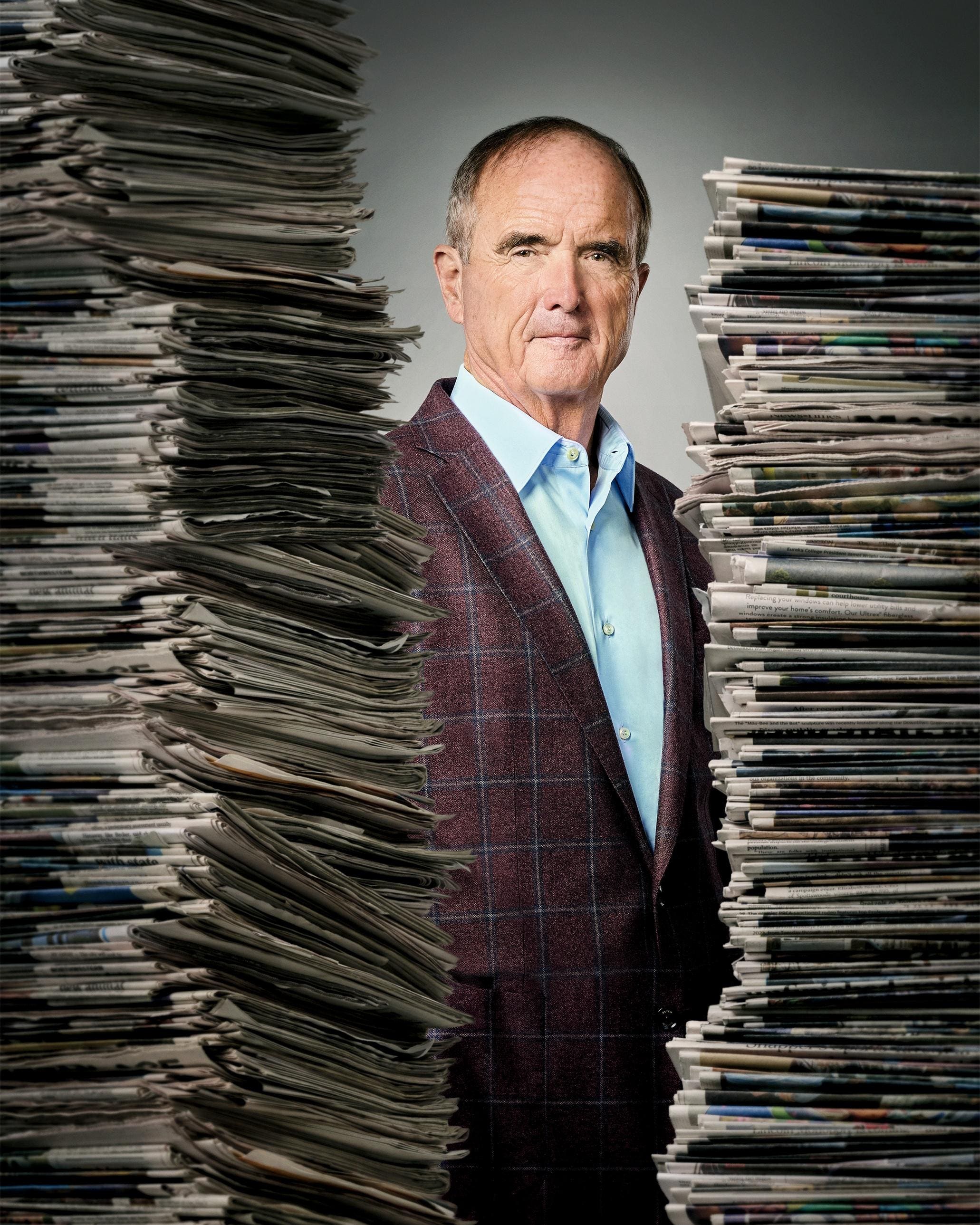 David Hoffmann Commits Millions to Preserve Local Newspapers, Citing Community Value