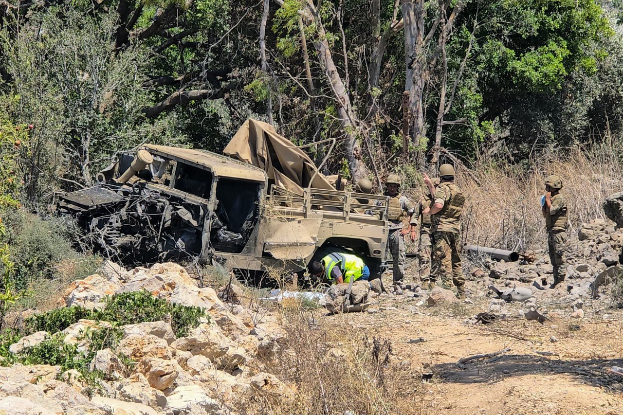 Lebanese Soldier Killed, Two Wounded as Military Vehicle Explodes in South Lebanon