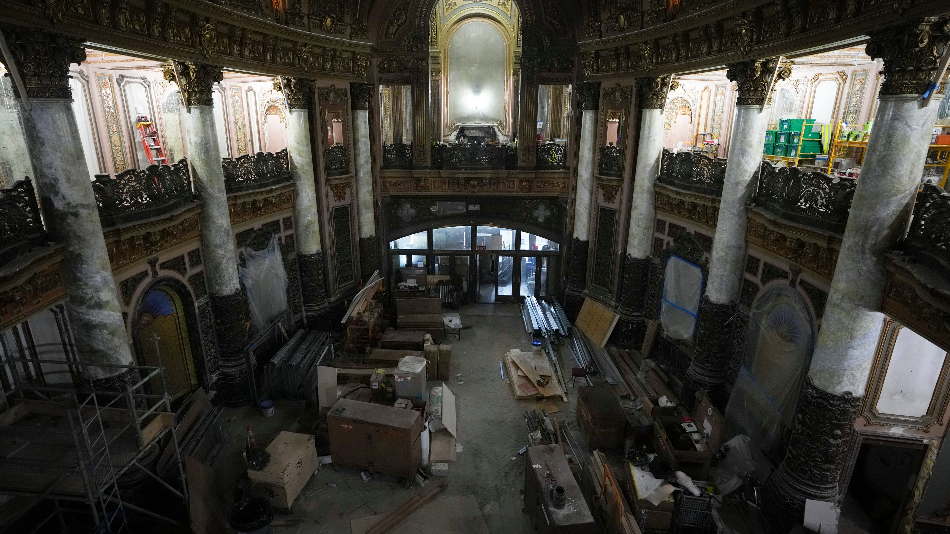 Loew's Theatre in Jersey City Undergoes $130 Million Restoration for New Entertainment Era.