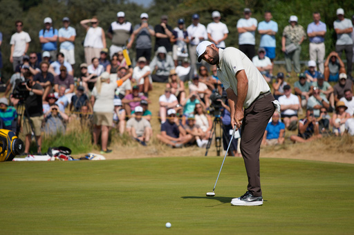 World No. 1 Scottie Scheffler optimistic about British Open chances despite seven missed birdie putts.