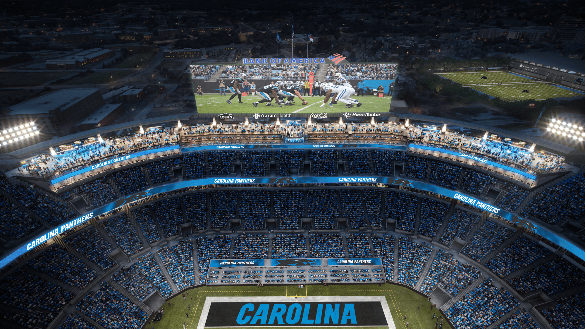 Panthers and Bank of America Extend Naming Rights Amid $1.3 Billion Stadium Renovation Push
