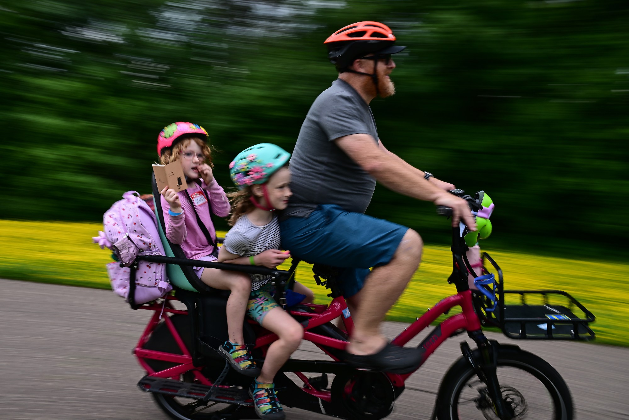 Electric Cargo Bikes Are Gaining Popularity as Families Seek Car Alternatives