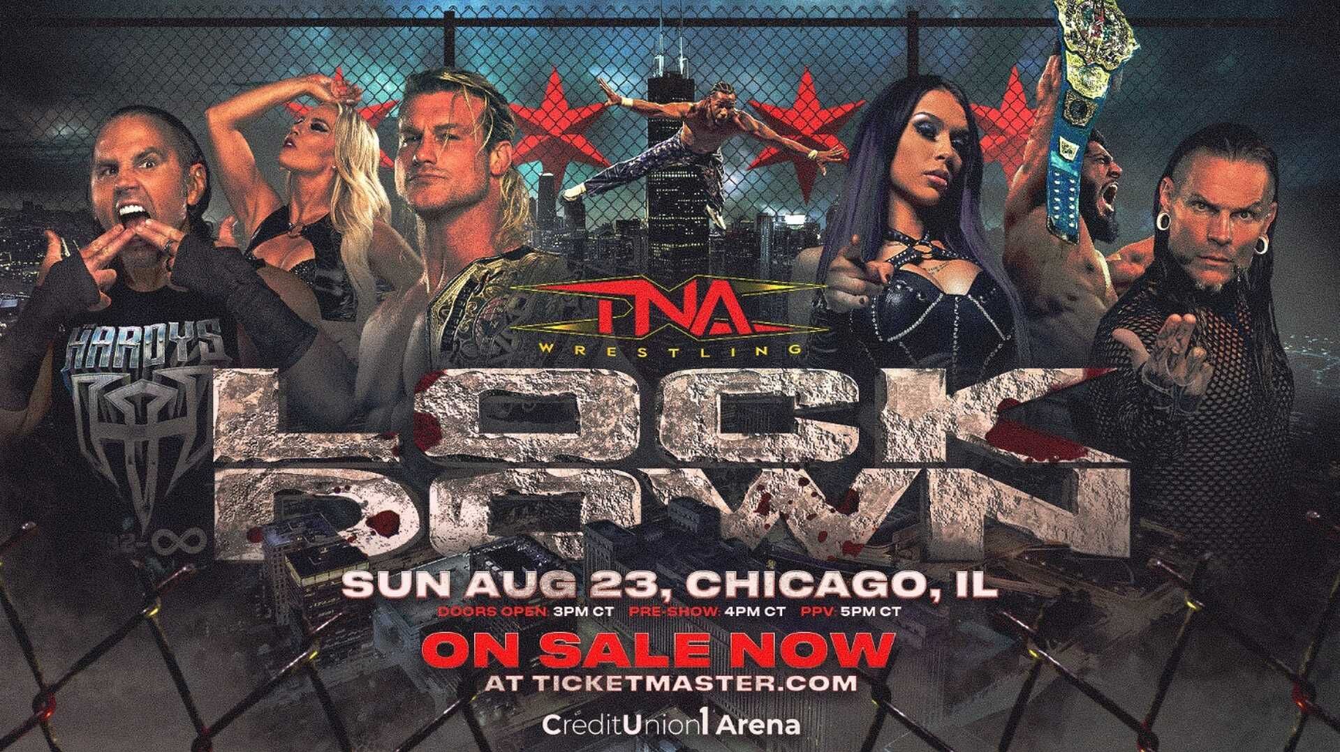 TNA Lockdown 2026 Returns August 23 in Chicago with All-Cage Matches